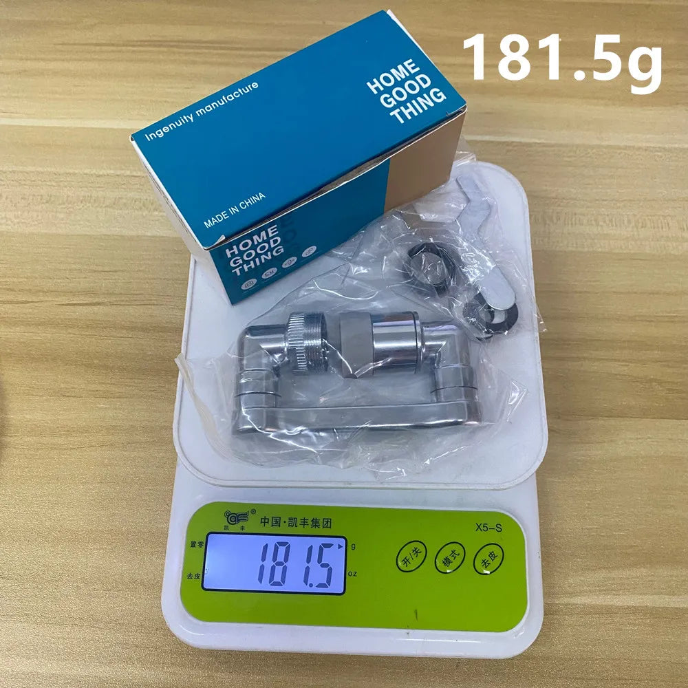 Extensor de Torneira 1080° – Pare de Molhar Sua Pia em Segundos